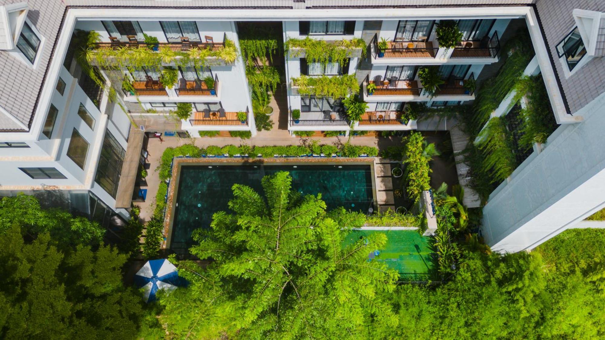 Bayon Modern Residence Siem Reap Bagian luar foto