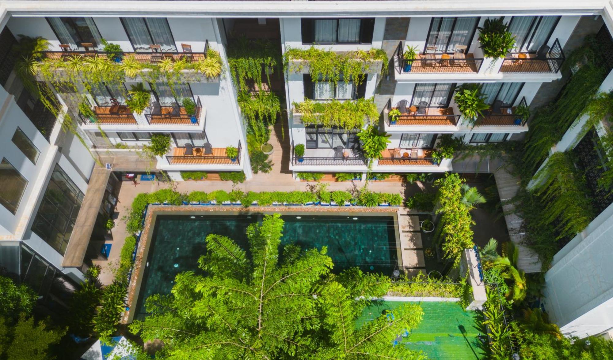 Bayon Modern Residence Siem Reap Bagian luar foto