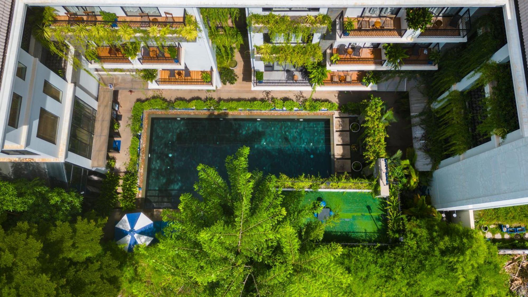 Bayon Modern Residence Siem Reap Bagian luar foto