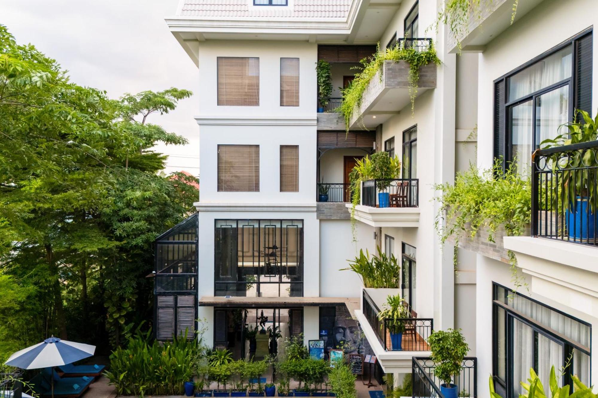 Bayon Modern Residence Siem Reap Bagian luar foto